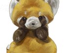 思い出のぬいぐるみをイラスト化します 可愛さそのままイラストにします イメージ1