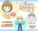完全オーダーメイド枠から飛び出すアイコン描きます 商用利用OK。SNS･名刺などに。表情ポーズを豊かに表現 イメージ1