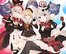 1枚絵、SDイラストなど制作します かわいい系の少年少女のイラストが描けます！ イメージ1