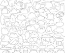 まんまるかわいいシンプルアイコンを描いてます まんまる、シンプル、かわいいイラストであればお任せください！ イメージ8