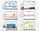 StudioでオリジナルデザインのHPを制作します 公式ギャラリーサイトにも掲載実績があるデザイナーが制作します イメージ3