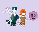 シンプルかわいいイマドキ系イラストを描きます 似顔絵、オリキャラ、なんでもOK！！ イメージ1