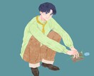 SNSアイコンや一枚絵などのイラストを描きます オリジナルのアイコンで差をつけてみませんか？ イメージ2