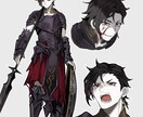老若男女幅広いキャラクターデザインをします 可愛い少女からイケオジ、マッチョ、人外まで様々なキャラを作成 イメージ7
