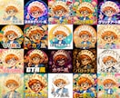 写真1枚で20種SNSアイコンAIが自動生成します プロンプト不要で似顔絵を20画風で量産できる専用GPTs提供 イメージ2