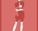 アニメ塗りイラストを制作します 使用用途に合わせたイラストを作成します！【商業利用可能】 イメージ2
