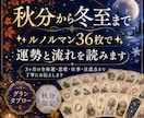 秋分から冬至までルノルマン36枚で流れを読みます 恋愛・仕事・人間関係・これからの流れを詳しく読み解きます イメージ1