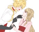 あなたの妄想をイラストにします 背景付き、ココナラ最安価であなたの妄想を夢絵に！ イメージ10