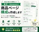 楽天・Amazonの商品ページ構成を作成します 売れる導線と訴求を整理し構成案をご提案 イメージ1