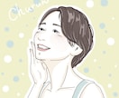 商用◎表情変更無料！ かわいい線画アイコン描きます 清涼感ある似顔絵イラスト◼︎名刺やショップカードにおすすめ！ イメージ3