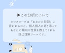 30ページ超えのあなたの「一生使える取説」作ります 仕事や恋愛・性格などの基本構造全14項目＋＠でしっかり分析！ イメージ2