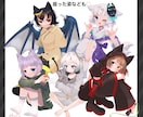 様々な用途で使える立ち絵描きます 商用利用可・キャラデザもお受けいたします！ イメージ3