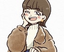 元気で明るいポップなアイコン描きます 小さな○の中でもはっきりと目立つ個性派アイコン☀️ イメージ5