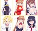 アニメ風アイコンお描きします 初回限定50％off！迷ったらお試しください！ イメージ6