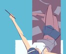 イラストレーション制作します 豊かで柔らかい色彩と線、魅力的な構図のイラストです イメージ9