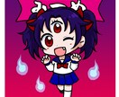 SNSアイコンを2つセットで制作します おひとつワンコイン！ポップで可愛いアイコンを作りませんか？ イメージ1