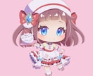 かわいい2頭身キャラ描きます ぷにもちっとかわいい2頭身SDキャラです イメージ4