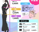 オリキャラ・アイコン等のイラスト描きます 観賞用・スマホ壁紙・挿絵など、ご要望に合わせて制作します！ イメージ2