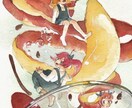 ナチュラルイラスト、デザイン制作します 水彩画タッチのほっとするイラスト・デザインを提供します。 イメージ6