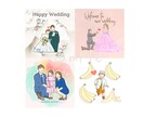 かわいいデジタル似顔絵描きます シンプル＆かわいくて記念になって喜ばれます⭐︎ イメージ3