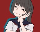 ポップ〜ダークなイラストまで！イラストお描きします SNS、アイコン、一枚絵、動画配信、サムネイルなど！ イメージ2