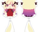 グッズにも使えるちびキャラ描きます ちびキャラ化した創作キャラを見たくありませんか！？ イメージ7