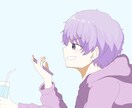 オリジナルキャラでサムネイル等作成します 動画サイトのサムネイルにも使われた！あなたの為のイラスト作成 イメージ4