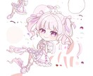 Live2D用に1枚をパーツ分けします 立ち絵はあるけどパーツ分けされてない方パーツ分けしませんか？ イメージ3