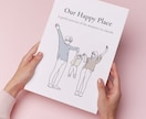 家族や友達のプレゼントに✨シンプルな似顔絵描きます おしゃれに飾れる♪結婚式・還暦祝い・誕生日ギフトに｜大人数◎ イメージ8
