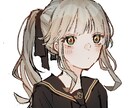温かみのある可愛らしいSNS用アイコンを描きます 可愛らしいアイコンを求めている方へ女の子イラストが得意です イメージ8