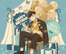 生き生きとした魅力のある一枚絵を描きます MVイラスト、サムネイル、配信背景、記念イラスト等 イメージ2