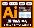画像をキレイにトレース・データ化します 丁寧・親身に対応致します！お気軽にご相談ください！ イメージ1