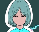 SNSに使えるアイコンを描きます 個性的だけど似顔絵風のカラーイラストを描きます イメージ2