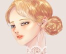 商用にも✴儚げ繊細なSNSアイコンイラスト描きます 世界であなただけのオリジナルアイコンでSNSをより魅力的に✴ イメージ1