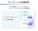 Canvaのwebサイトテンプレートを販売します レスポンシブ対応・自由に編集可能(保育園ver) イメージ4