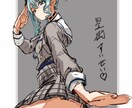 キャラ・オリキャラ・ミニキャラのアイコンを描きます あなた用のイラストを描きます全身イラストを描きます イメージ6