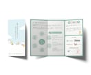 成果につなげる三つ折りパンフレットを制作します 伝える順番を整え、読み進めたくなる構成へ イメージ1