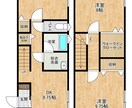 間取り図作成承ります マイソクやネット掲載用の間取り図作成します。 イメージ1