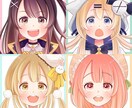 商用可！あなた好みのSNSイラスト描きます 商用利用可！キャラの立ち絵や表情差分もお任せください！ イメージ7