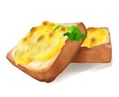 もっと美味しく食べ物をお描きます 目から美味しくいただけるイラストをお届けします イメージ4