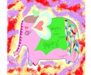 カラフルな動物・ペットのイラスト描きます インパクトのあるイラスト描きます イメージ5