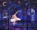 国際賞受賞の画家が《物語を感じるアート》を描きます 御家族や大切な方との物語を幻想的絵画としてお届けします イメージ2