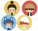 絵本風タッチの可愛いイラスト作成いたします SNSやブログに！初めての方でも安心してご相談下さい。 イメージ10
