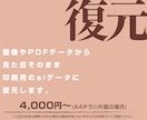 イラレで入稿用データ新規作成&修正&復元承ります 入稿用aiデータ新規作成、修正、復元（pdfや画像からも可） イメージ4