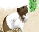動物のイラストを描きます 愛嬌を誇張した、リアル寄りのペットイラストが得意です。 イメージ3