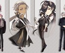 立ち絵制作します TRPGなどにご使用いただける全身の立ち絵を製作いたします イメージ3