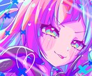 ビビッドカラーでポップなイラスト制作致します SNSのアイコンや動画のサムネイルなどにどうぞ！ イメージ5