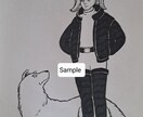 素敵なペン画を販売致します ペン画を描いて販売しております。依頼も受け付けます。 イメージ5