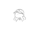 似顔絵描かせていただきます SNS用・癒し系似顔絵アイコン描きます｜ゆるい線画 イメージ5