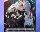 一枚絵イラストの制作をいたします キャライラストの1枚絵の制作をいたします！ イメージ1